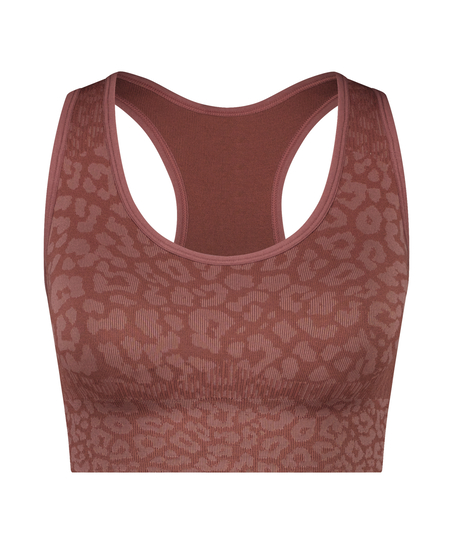 HKMX sømløs sports-bh, Lyserød