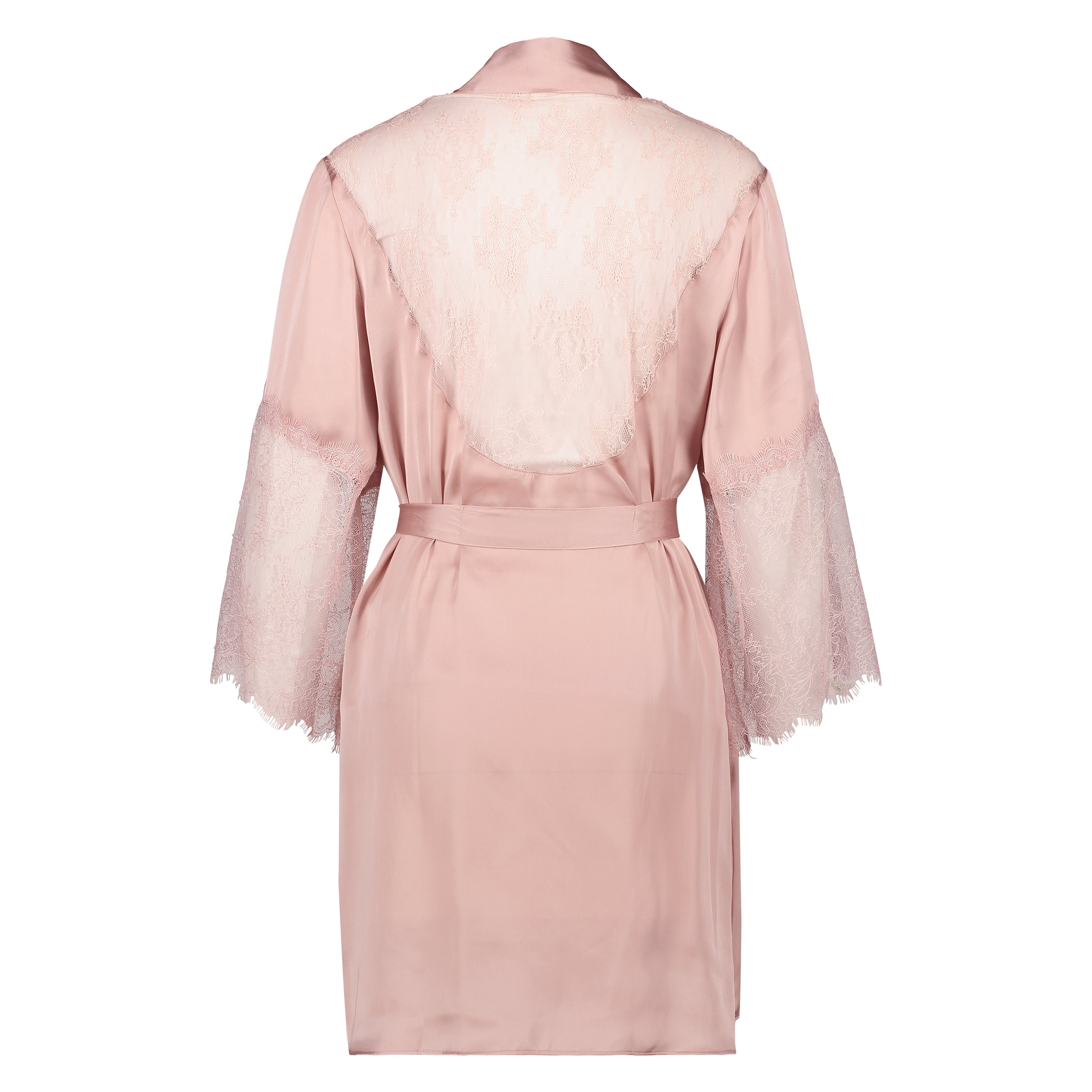 Kimono Satin Lily, Lyserød, main