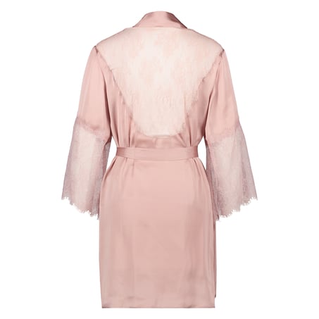 Kimono Satin Lily, Lyserød