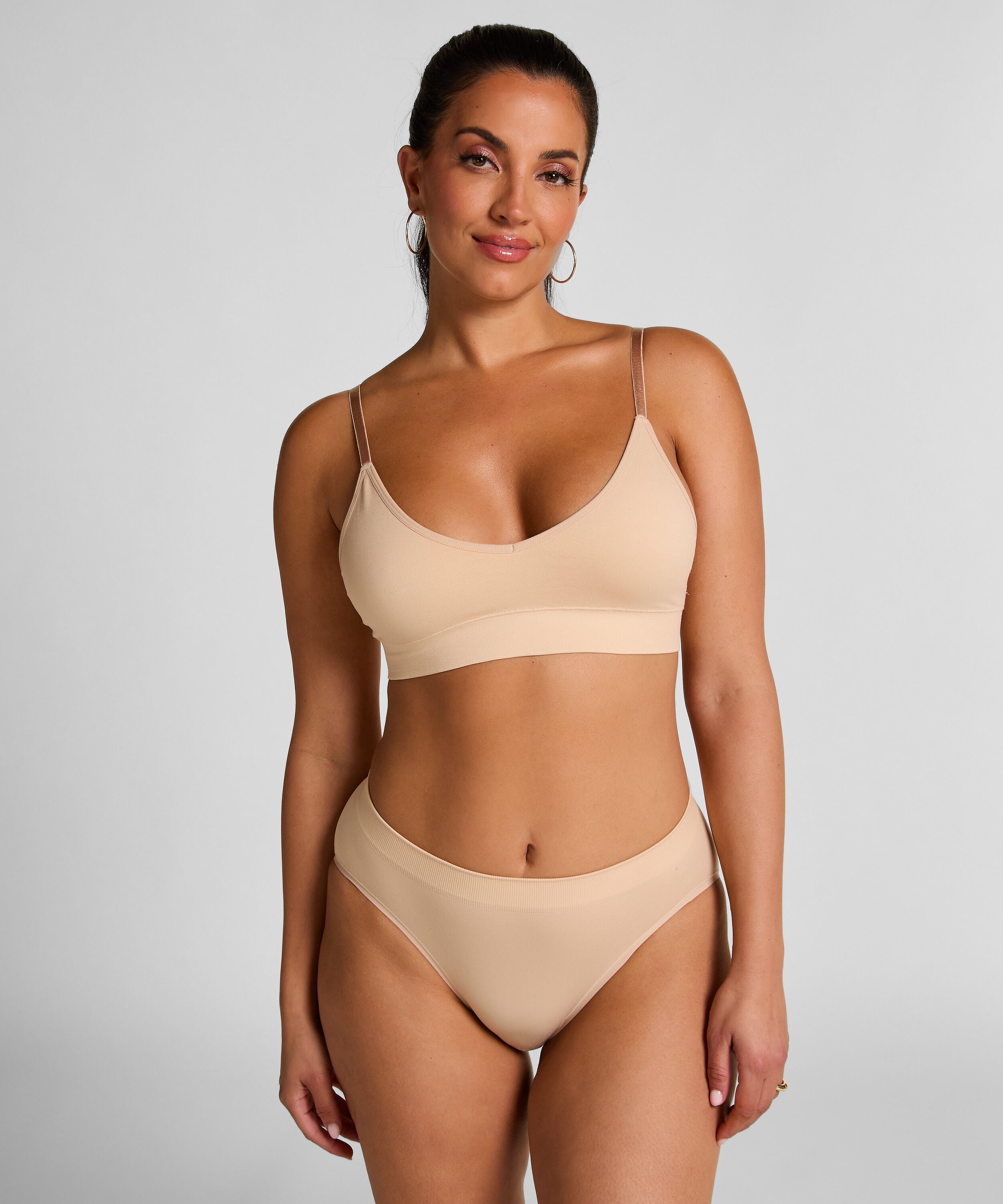 Dide høj trusse, Beige Dide høj trusse, Beige