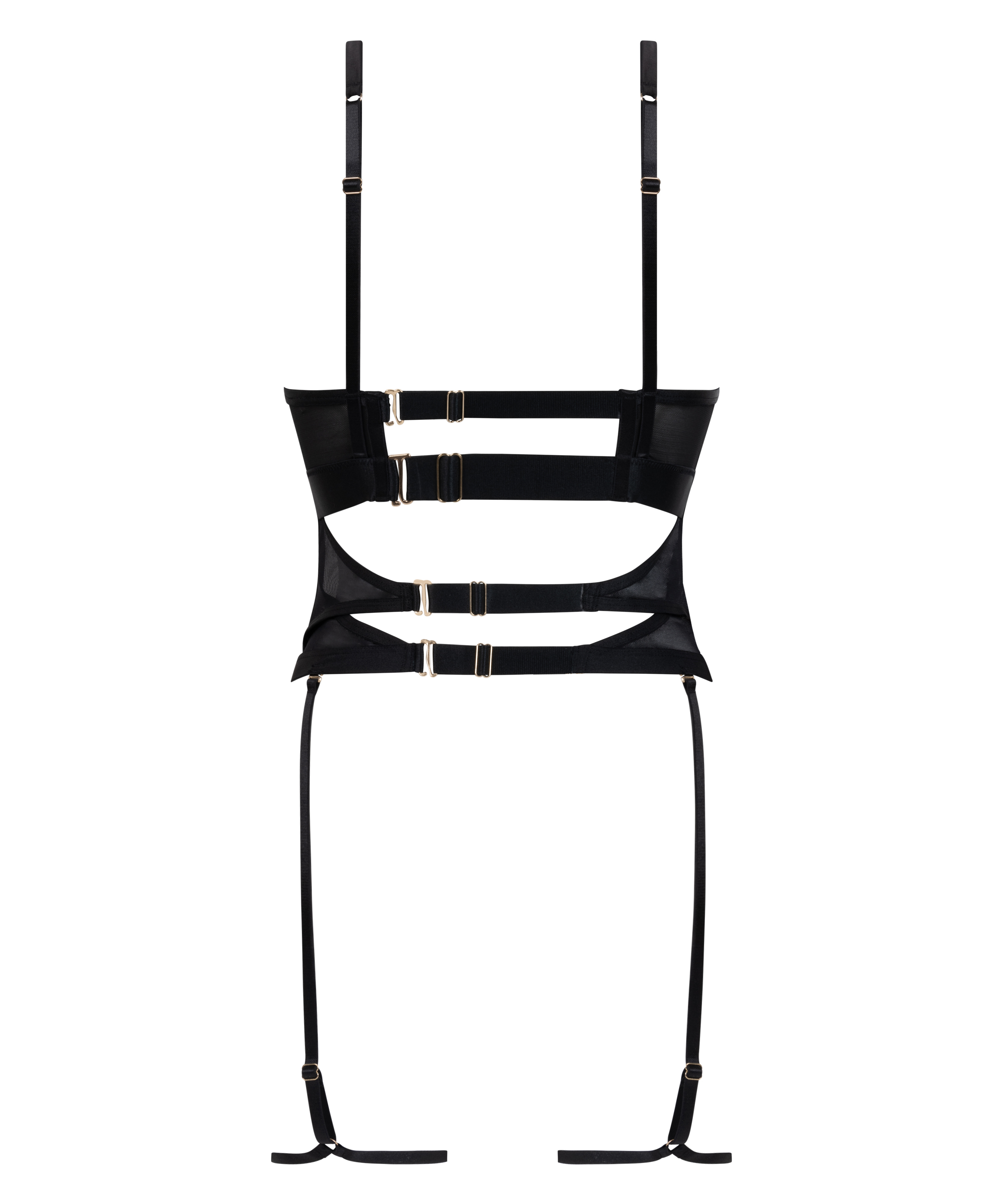 Amari bustier, Sort, main