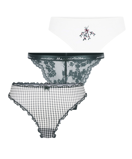 Julegaves&aelig;t G-streng, Gr&oslash;n