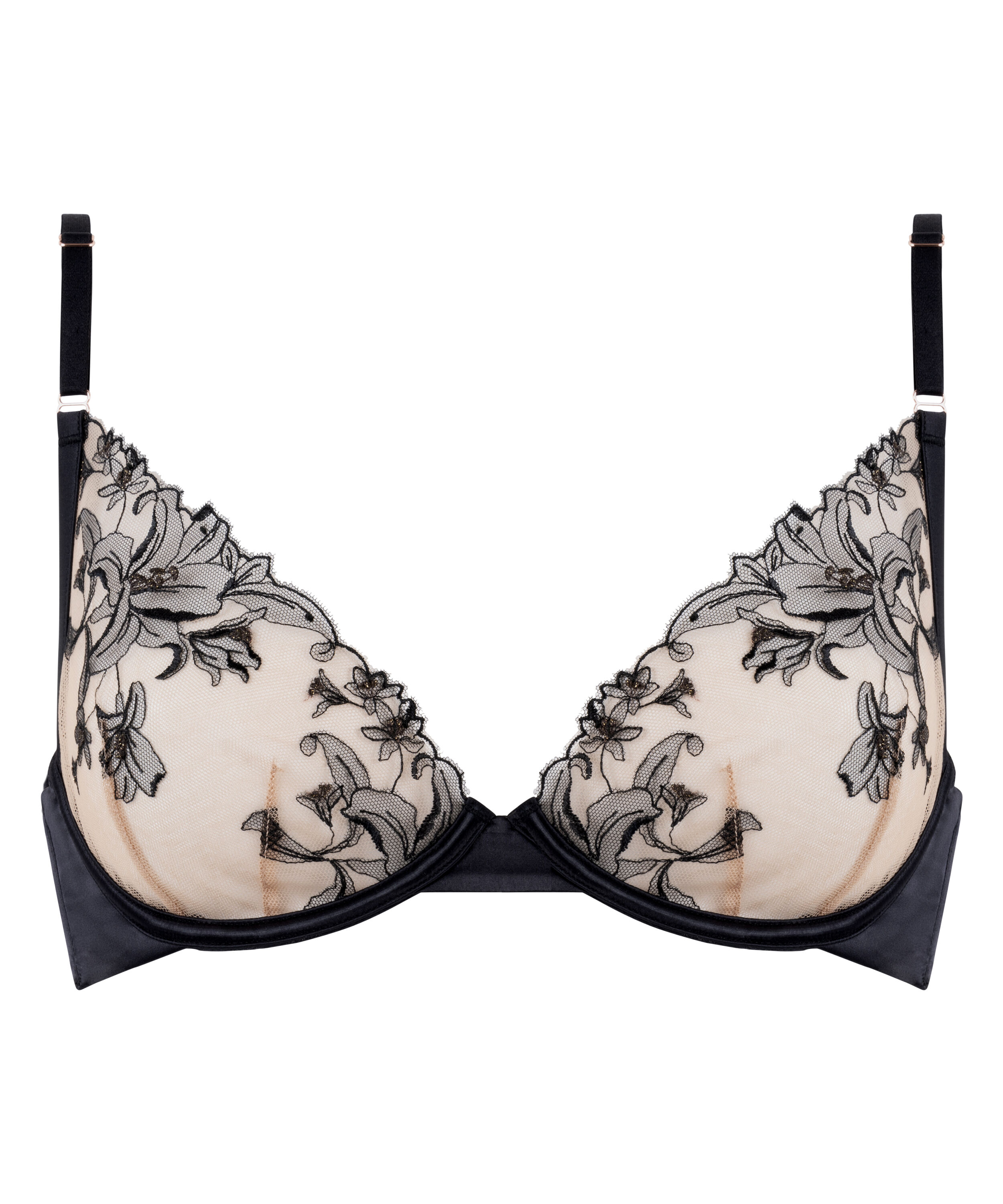 Ikke-formst&oslash;bt b&oslash;jle-bh Anouk, Sort