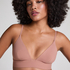 Smooth Triangle Bralette, Brun