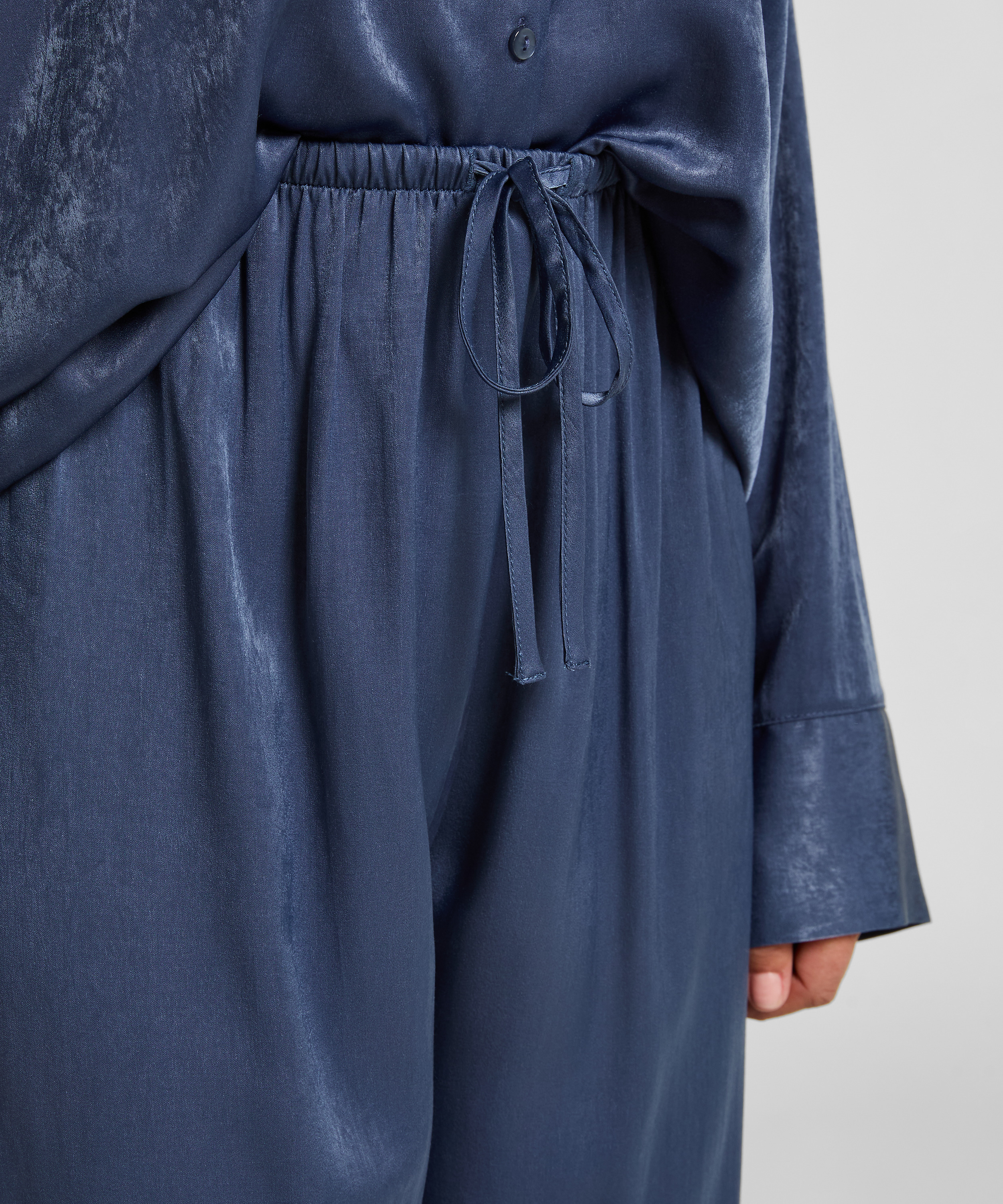 Satinbukser, Blå, main