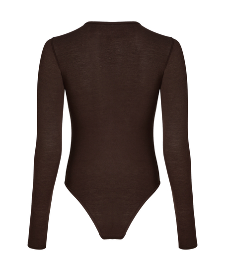 super soft Body med Cashmere, Brun