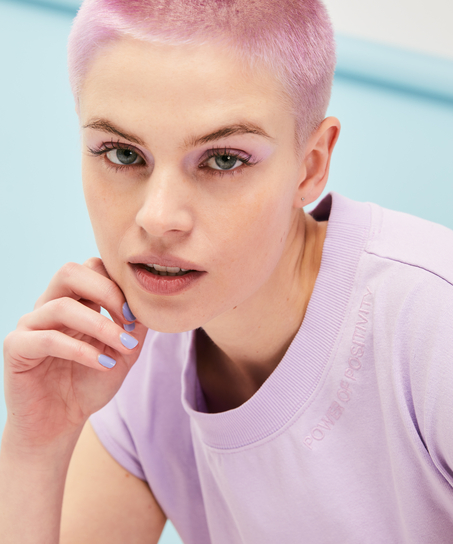 T-shirt Spill The Tea, Blå