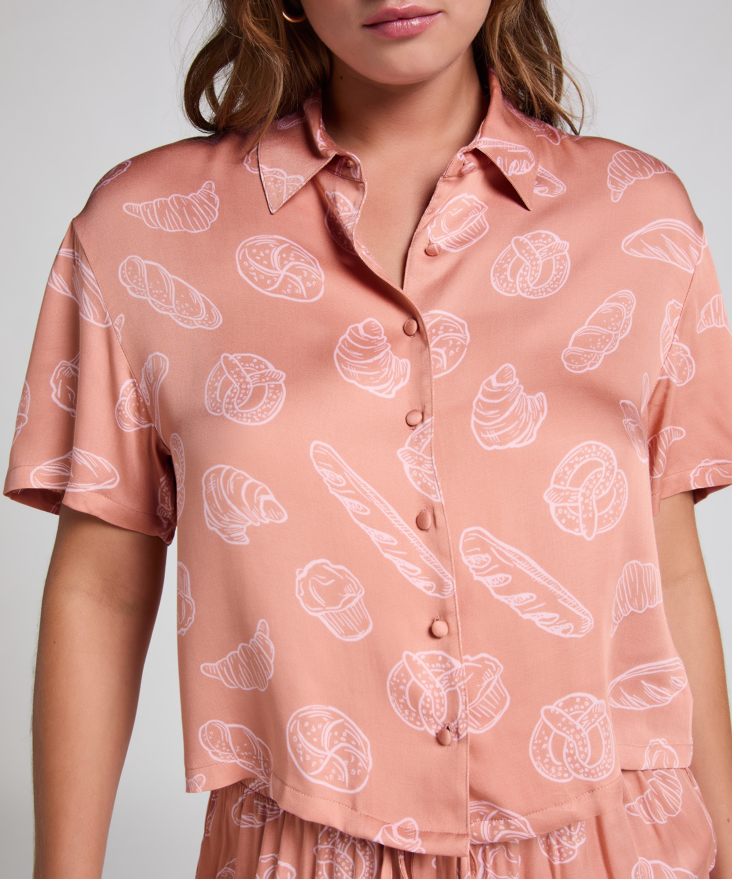 Pyjamastop Springbreakers, Beige, main