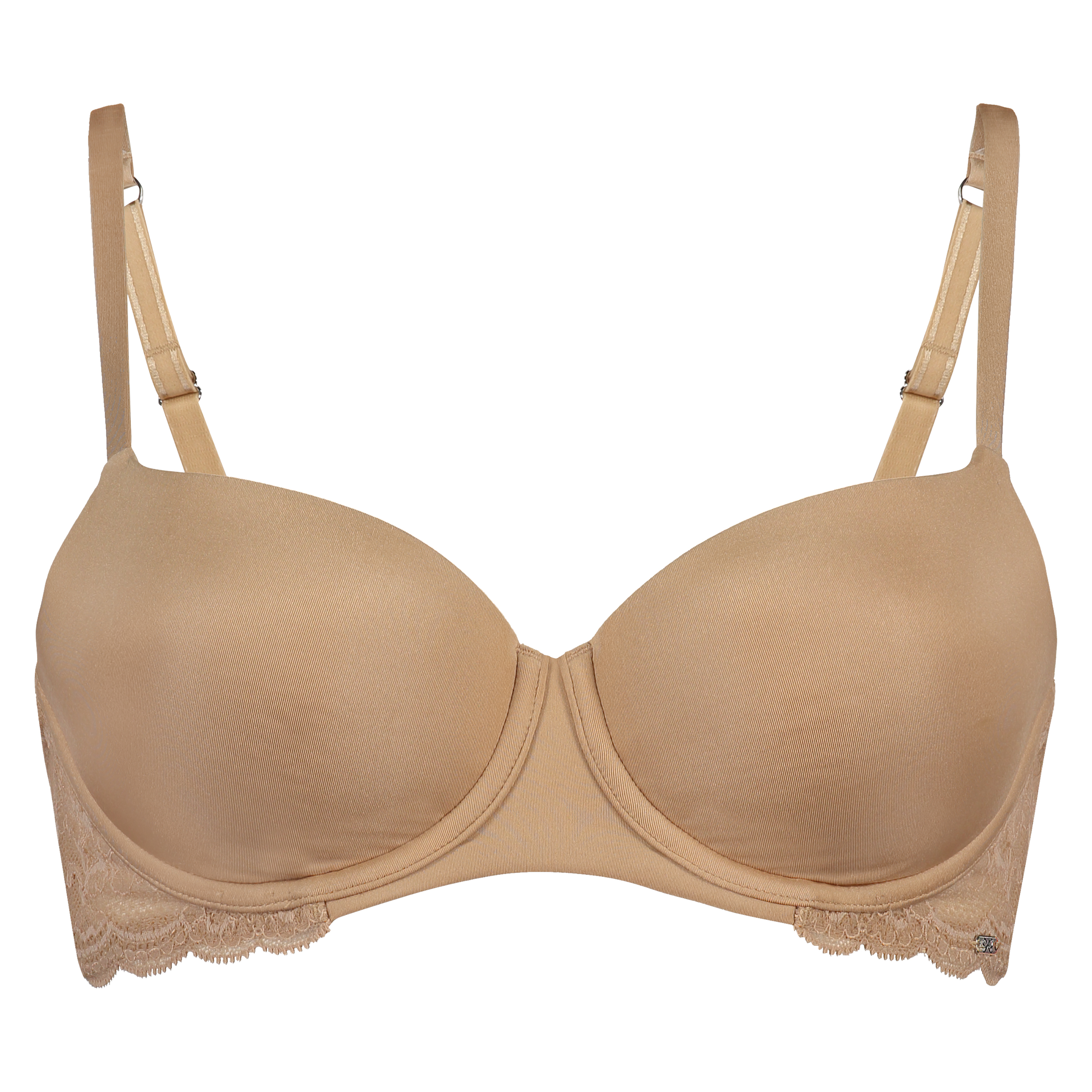 Angie formst&oslash;bt b&oslash;jle-bh, Beige, main