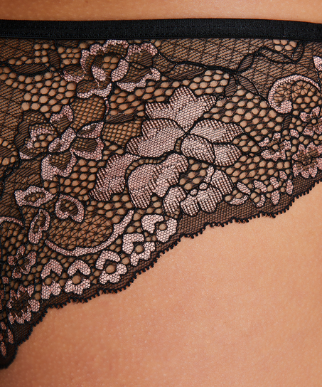 Brasiliansk trusse Halo, sort