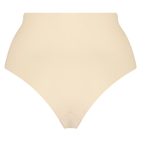 Invisible High Waist brasiliansk trusse, Beige