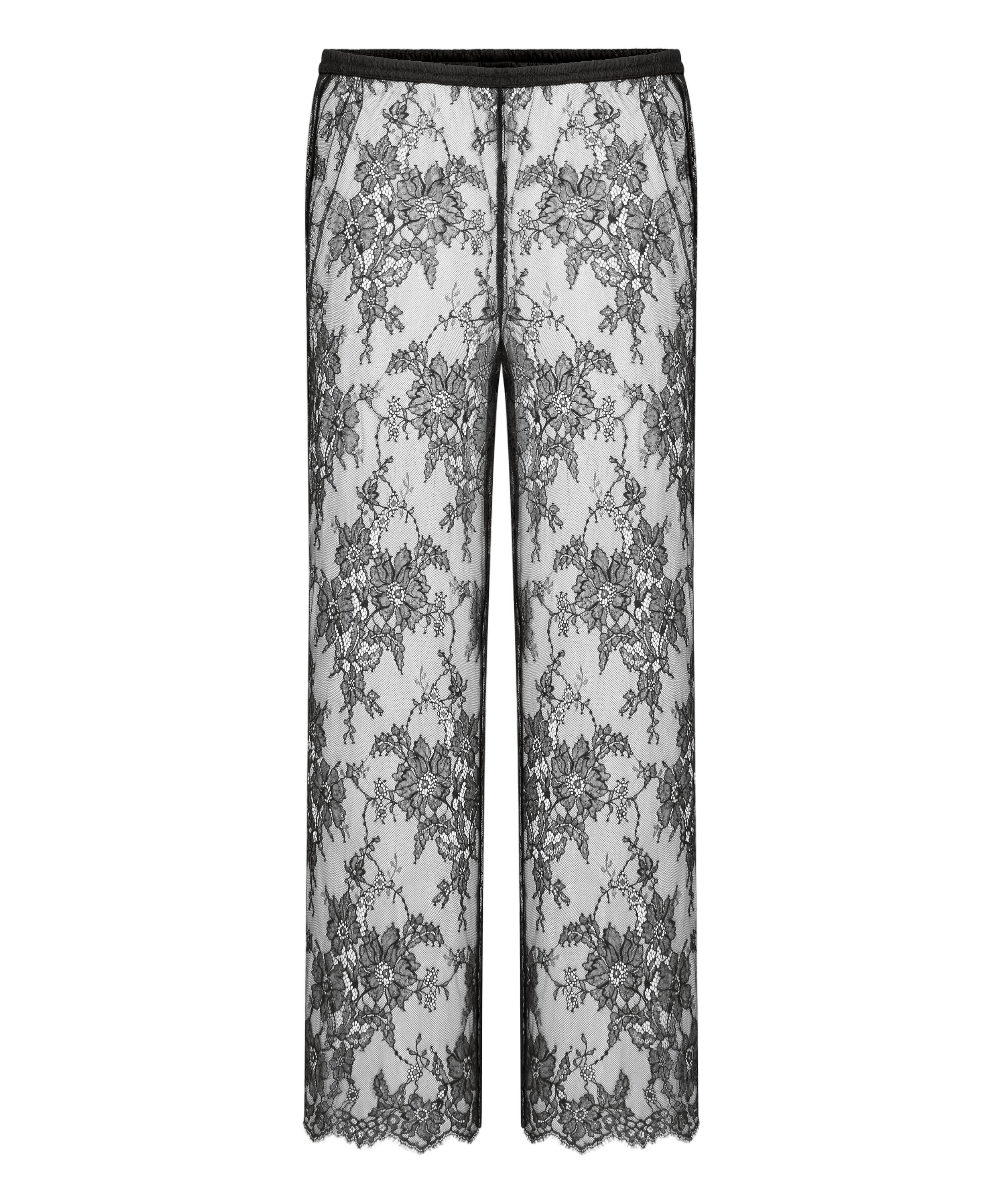 Cecilia pyjamasbukser, Sort