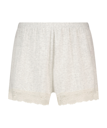 Shorts Lace, Beige