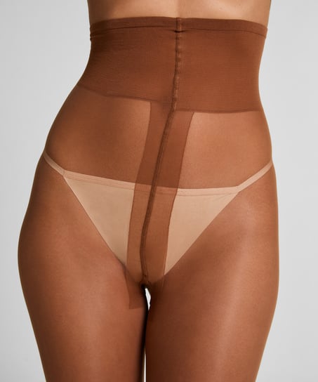 Strømpebukser 15 Denier Second Skin, Brun