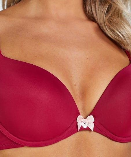 Formstøbt bøjle-bh Plunge, Lyserød