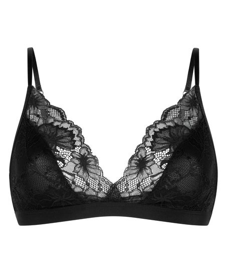 Bralette Stormi, Sort