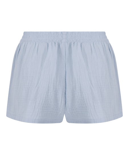 Muslin shorts, Blå