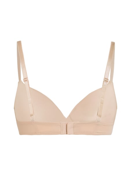 Formstøbt bøjle-bh Plunge, Beige