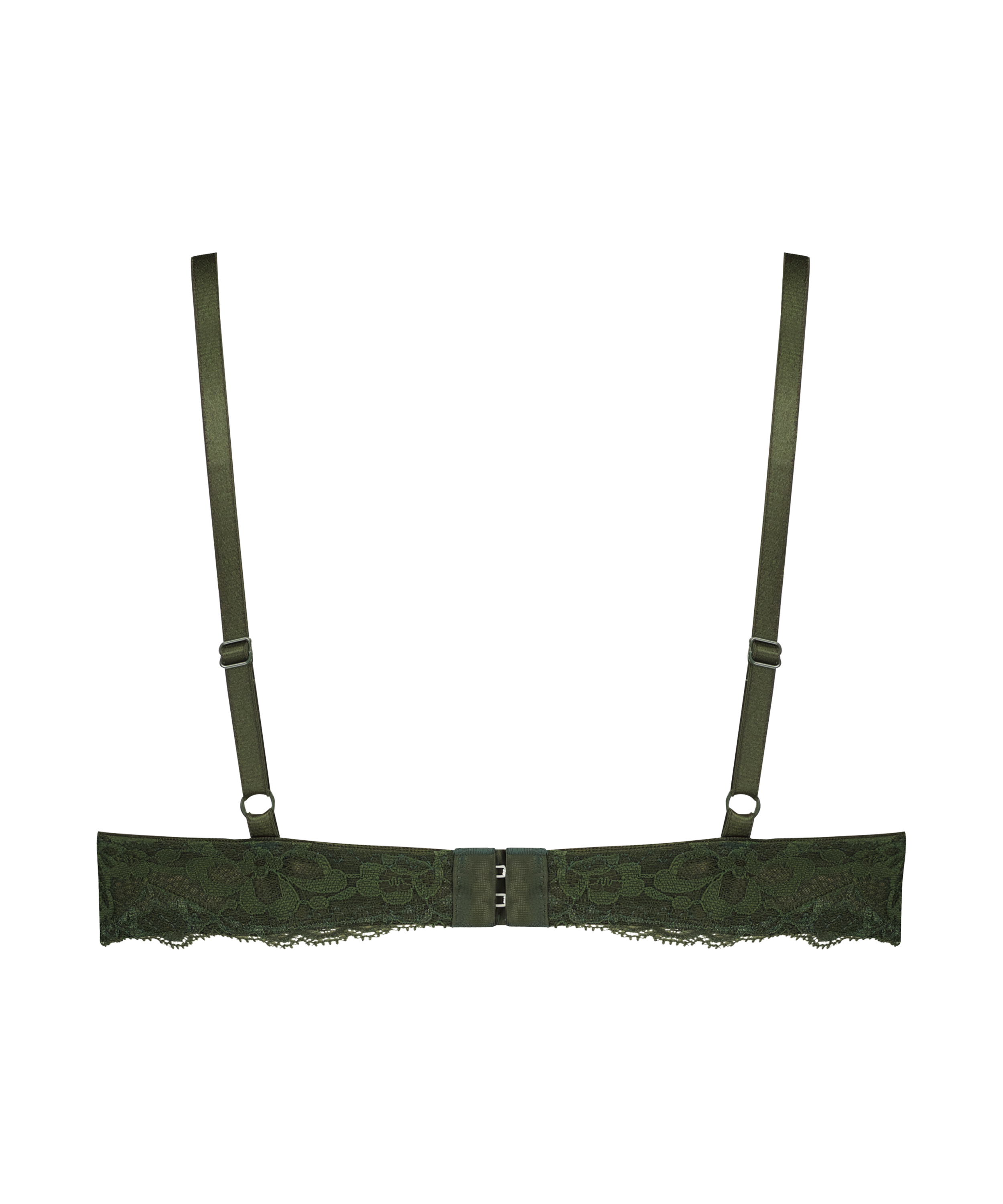 ﻿Formstøbt bøjle-bh Marine, Grøn, main