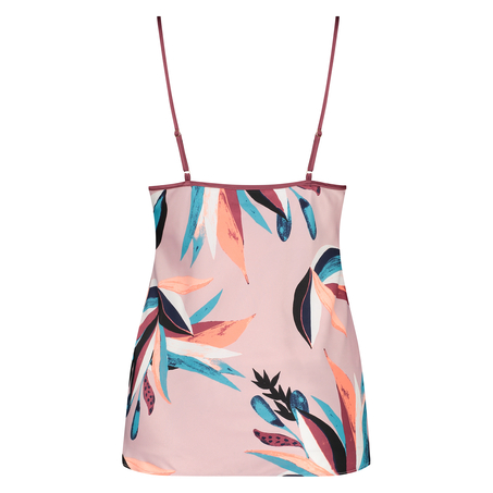 Camitop i satin, Lilla