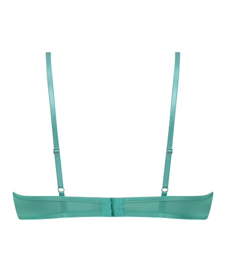 Ikke-formstøbt bøjle-bh Isabelle, Grøn