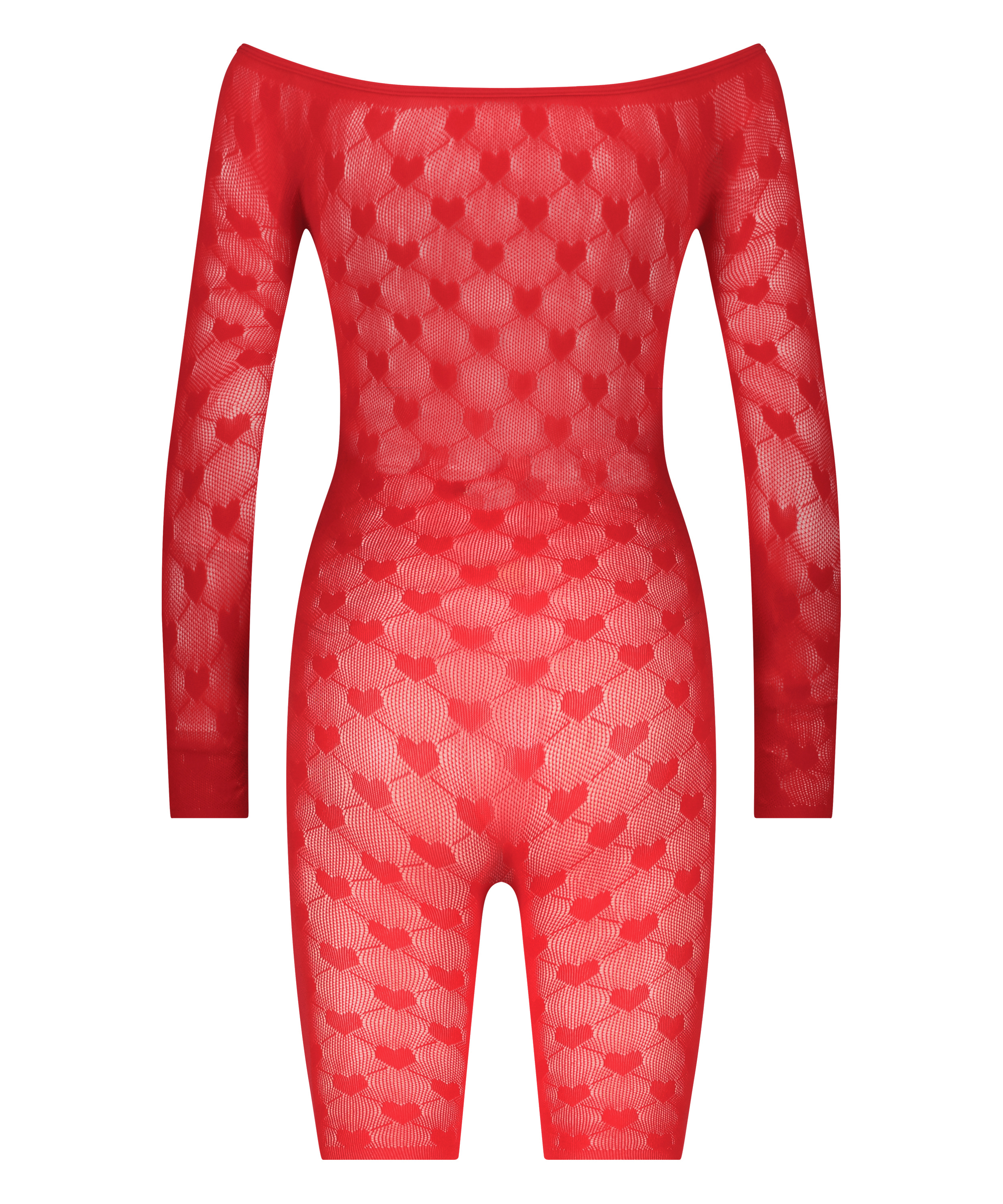 Private Heart Playsuit, r&oslash;d, main