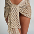 Beach Paillet Pareo, Beige
