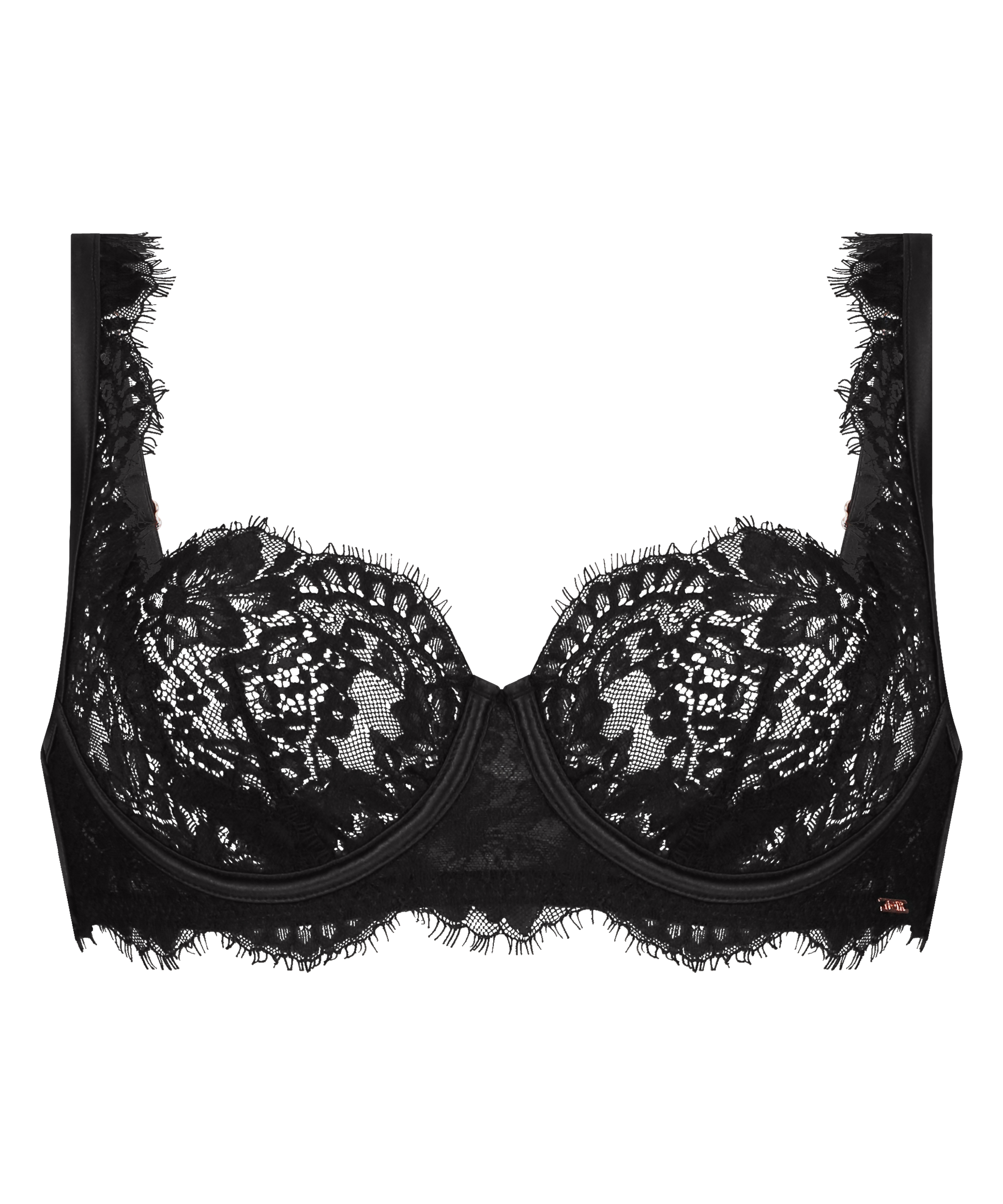 Ikke-formstøbt bøjle-bh Chalice, Sort, main