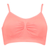Seamless strappytop, pink