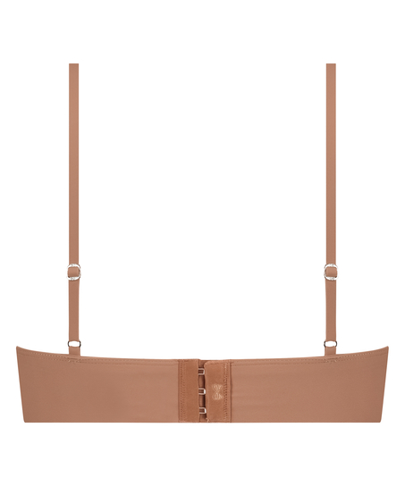 Smooth Triangle Bralette, Brun