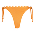 Cheeky Tanga Bikinitrusse Scallop Lurex, Orange