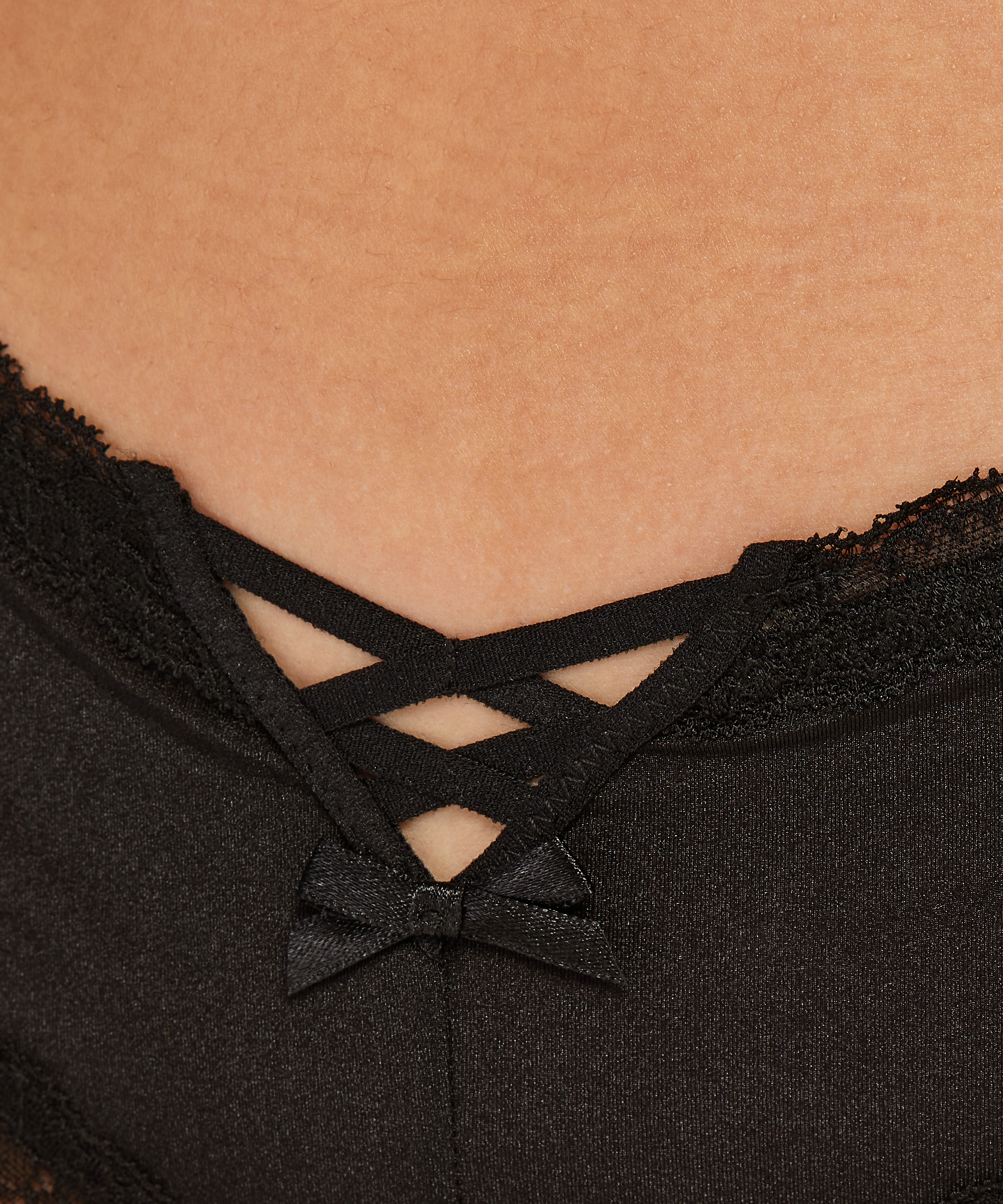 V-formet brasiliansk trusse Vixen, sort, main