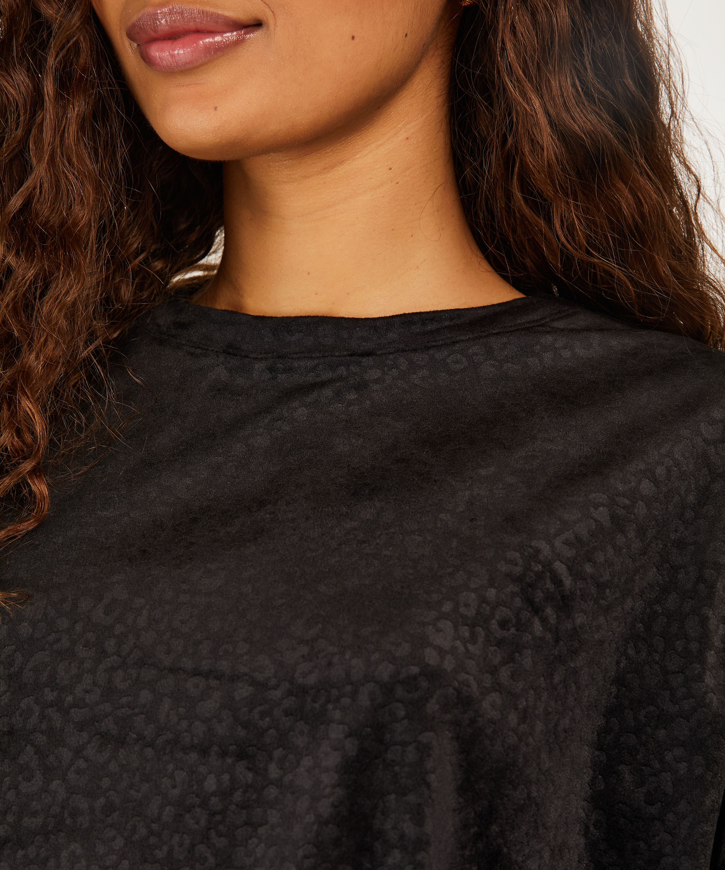 Velourtop, Sort, main