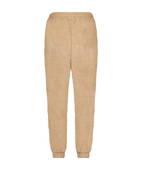 Joggingbukser Fleece Snuggle, Beige
