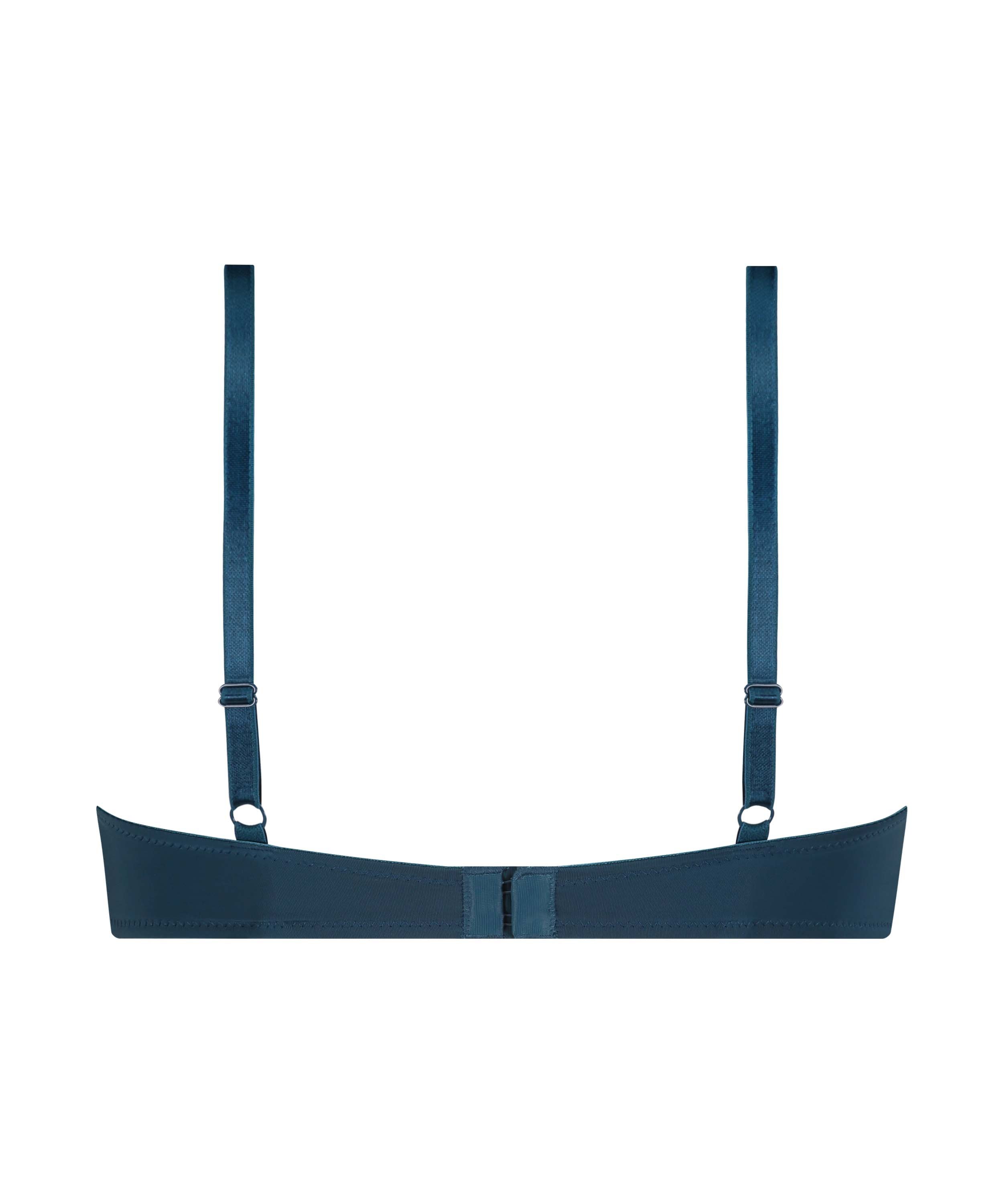 Formstøbt bøjle-bh Plunge, Blå, main