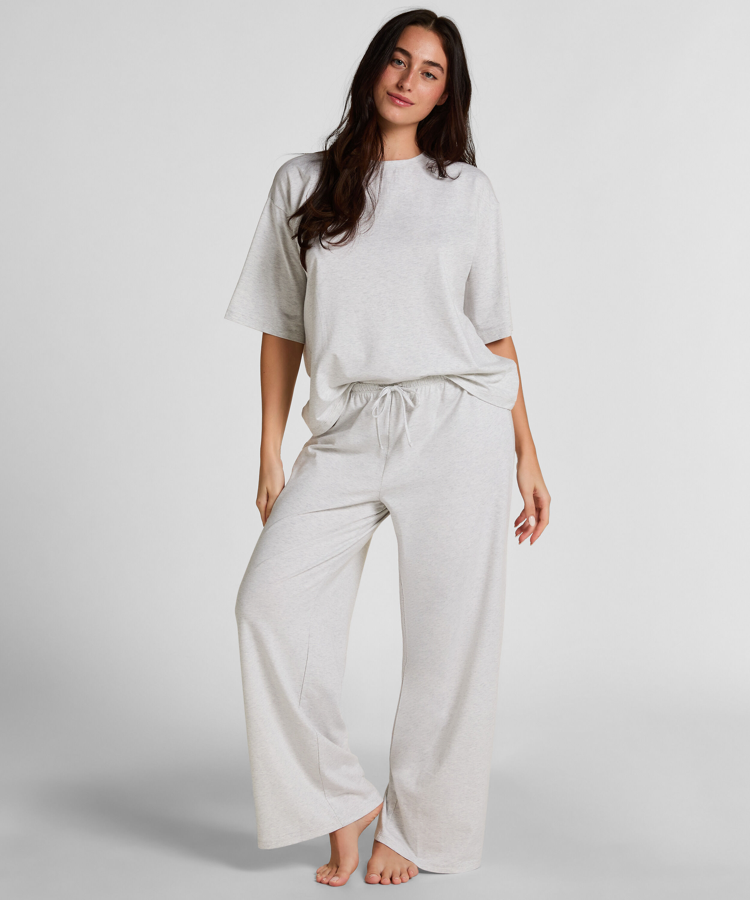 Pyjamas Bukser Loose, Grå Pyjamas Bukser Loose, Grå