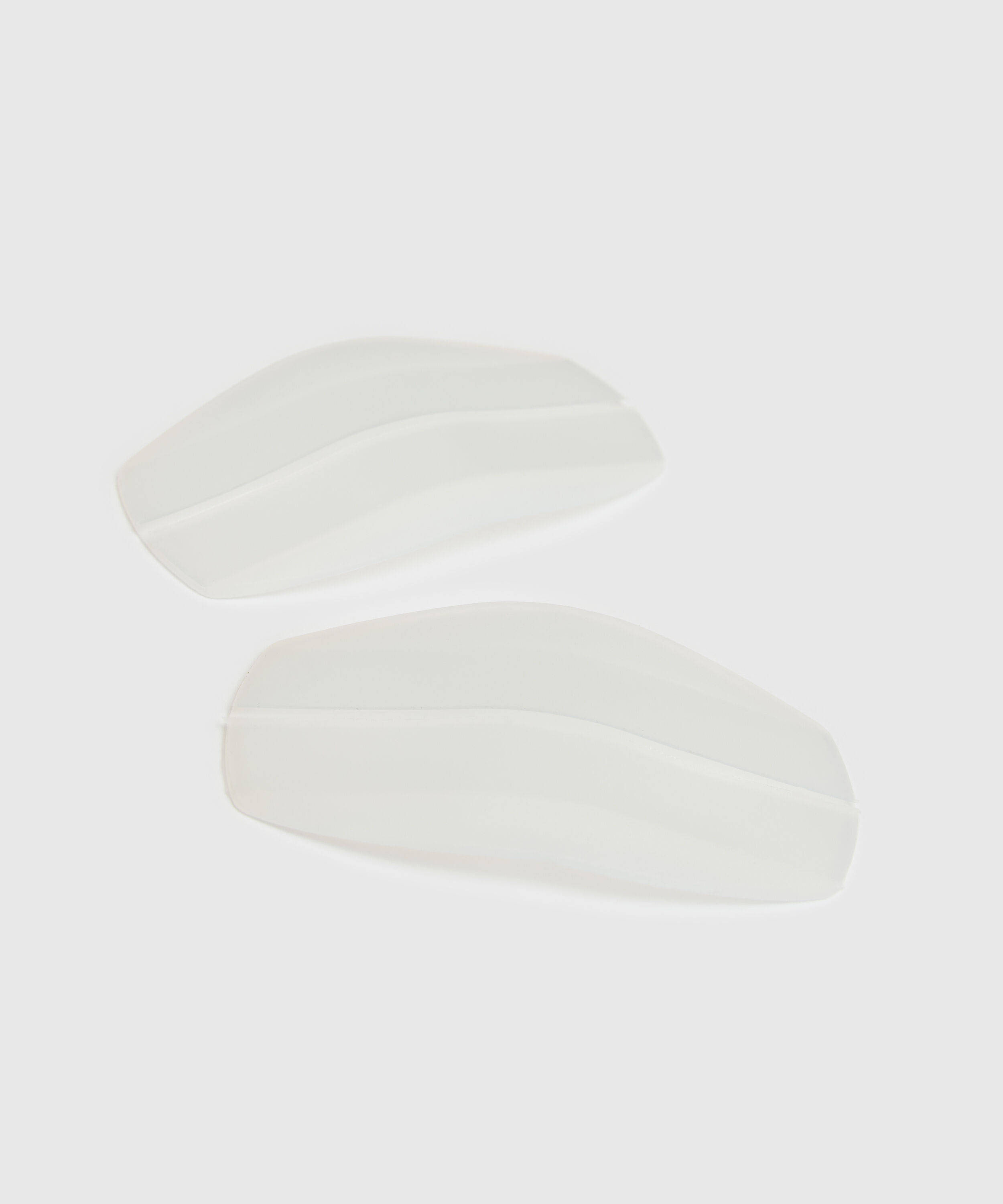 Komfortabel Silikone bh-Stropper, Hvid