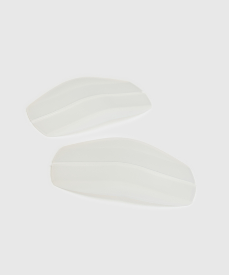 Komfortabel Silikone bh-Stropper, Hvid