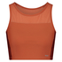 HKMX Sport cropped tanktop Shine on, Brun
