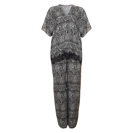 Kimono Macy lace print, sort