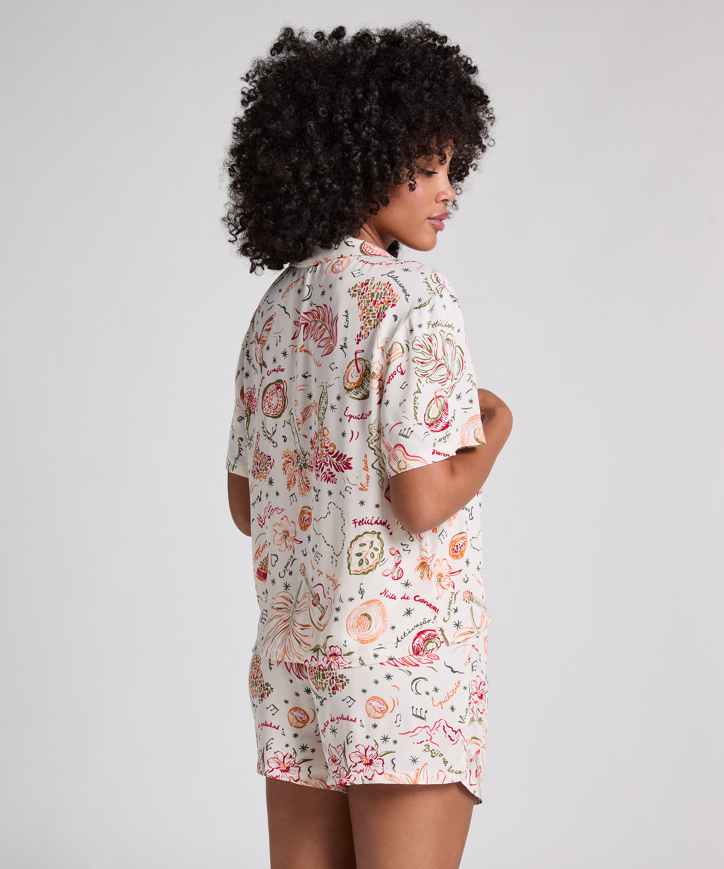 Satinjakke, Hvid, main