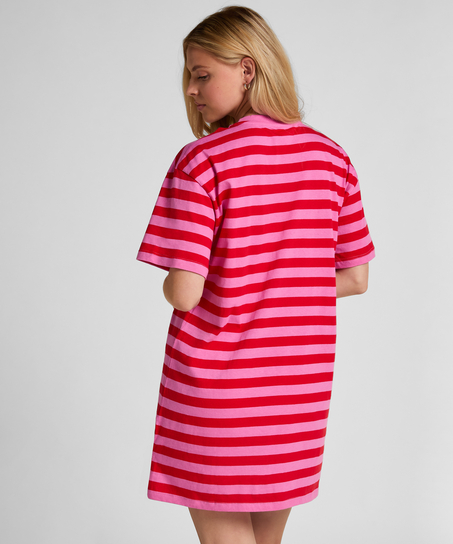 Natskjorte rund hals, Lyser&oslash;d