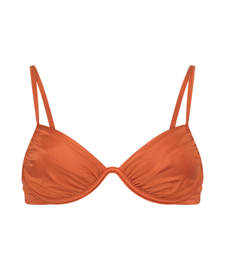 Ikke-formstøbt bikinitop med bøjle Corfu, Orange