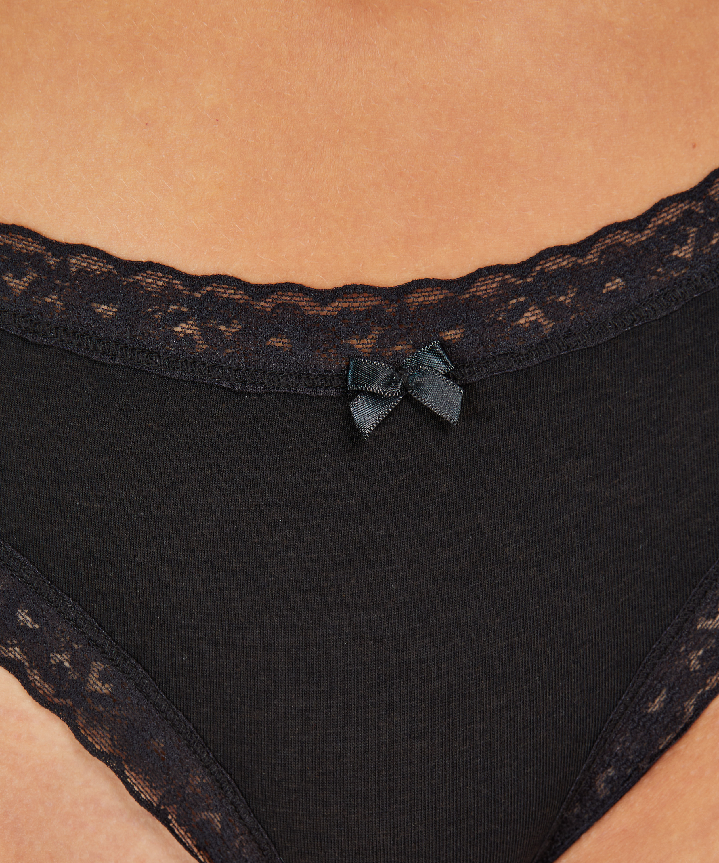 3-pak brasiliansk trusse Classics, Sort, main