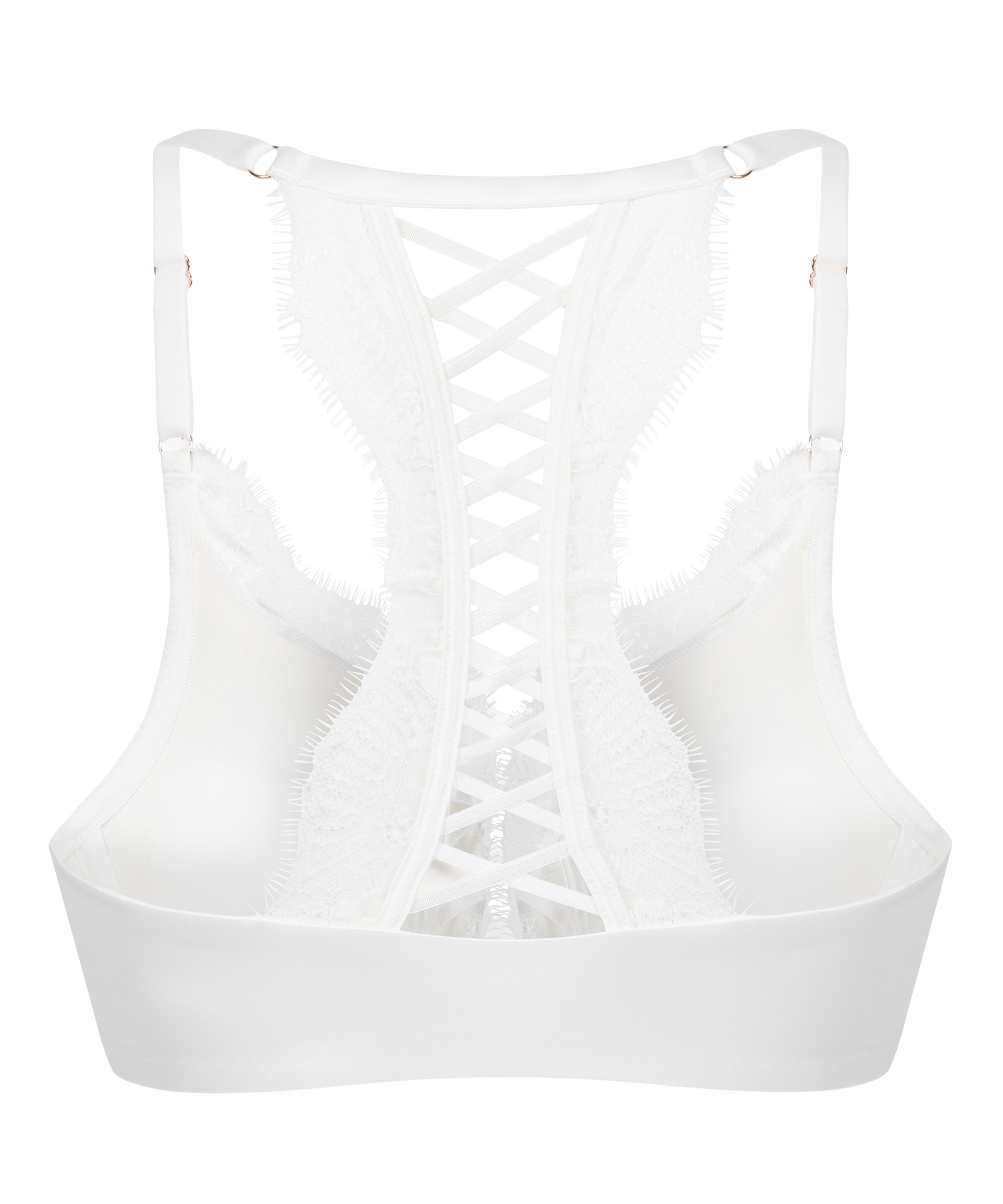 Formstøbt pushup-bøjle-bh Tiah, Hvid, main