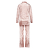 Boyfriend Crushed velour pyjamas, pink