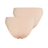 Angie trusser, pakke med 2 stk., Beige