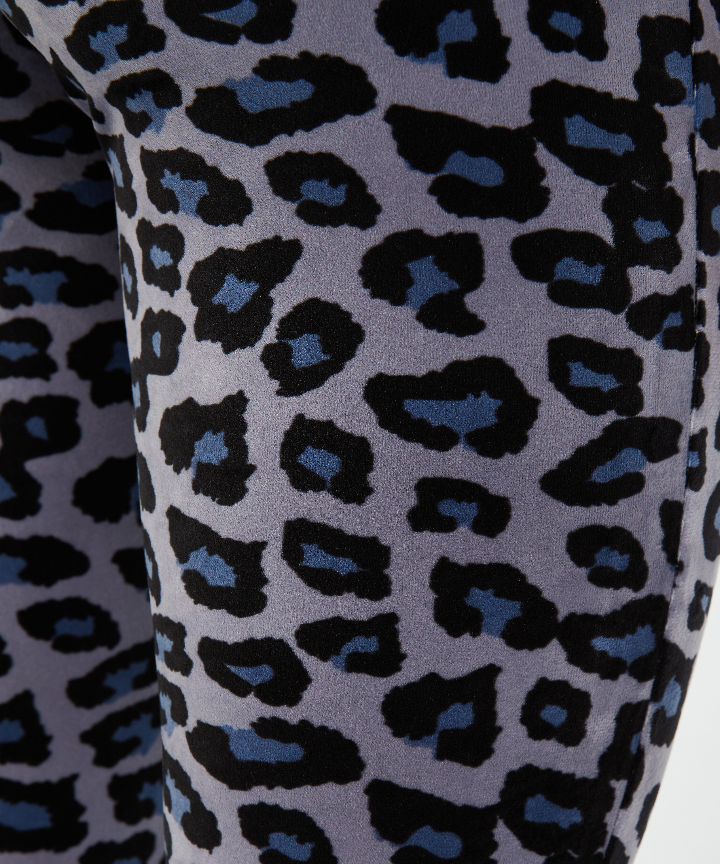 Legging Velour, Gr&aring;, main