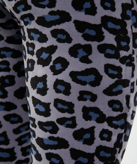 Legging Velour, Gr&aring;