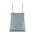 Cami top Velours Lace, Bl&aring;